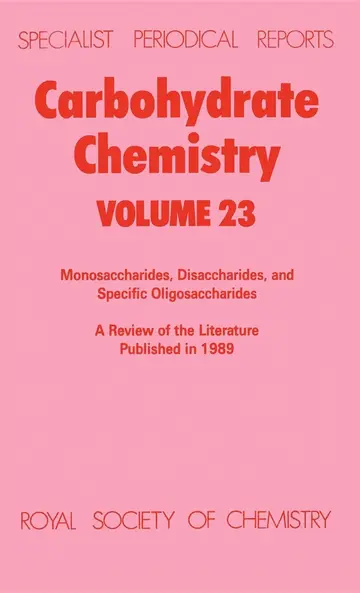 Cover of Carbohydrate Chemistry
