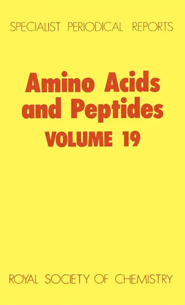 Cover of Amino Acids & Peptides
