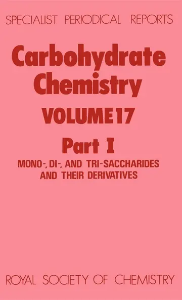 Cover of Carbohydrate Chemistry