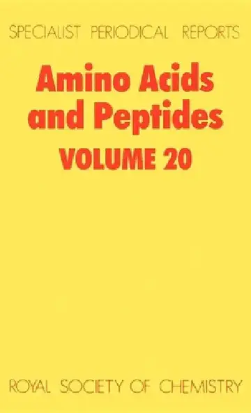 Cover of Amino Acids and Peptides