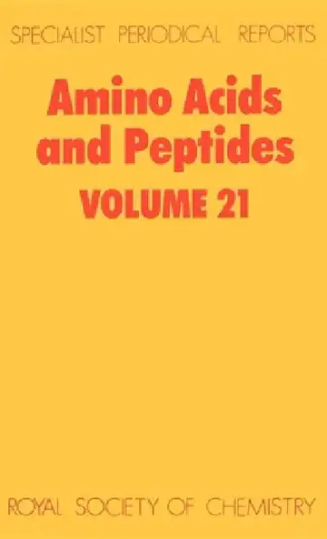 Cover of Amino Acids and Peptides