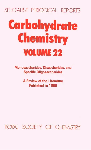 Cover of Carbohydrate Chemistry
