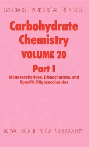 Cover of Carbohydrate Chemistry
