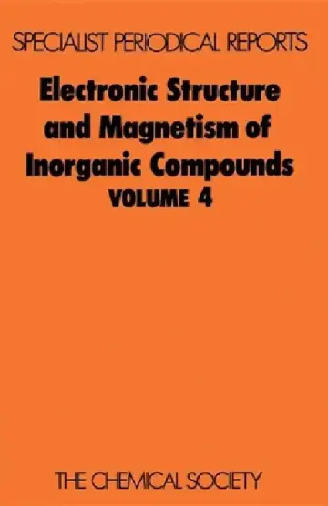 Cover of Electronic Structure and Magnetism of Inorganic Compounds