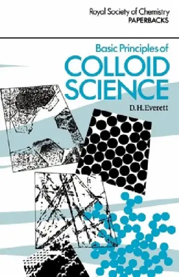Cover of Basic Principles of Colloid Science