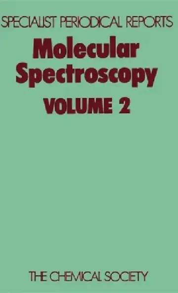 Cover of Molecular Spectroscopy