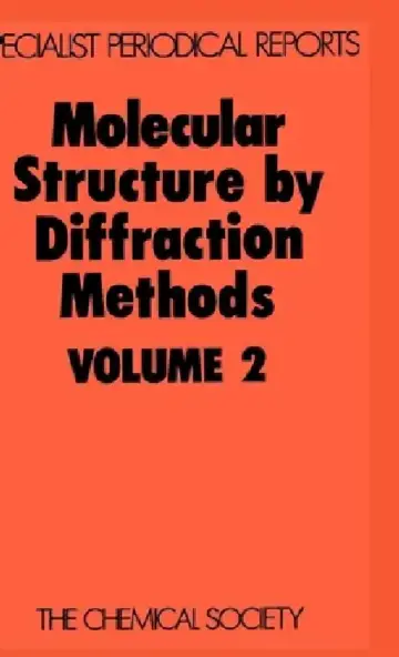Cover of Molecular Structure by Diffraction Methods