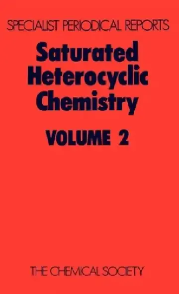 Cover of Saturated Heterocyclic Chemistry