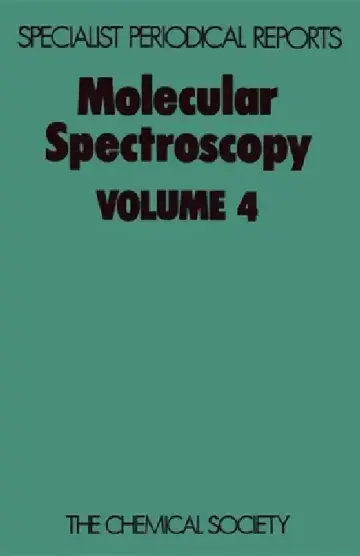 Cover of Molecular Spectroscopy