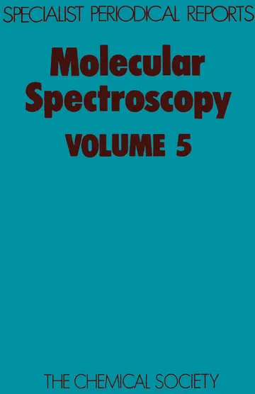 Cover of Molecular Spectroscopy