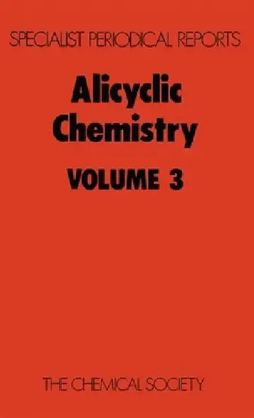 Cover of Alicyclic Chemistry