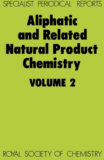 Cover of Aliphatic and Related Natural Product Chemistry