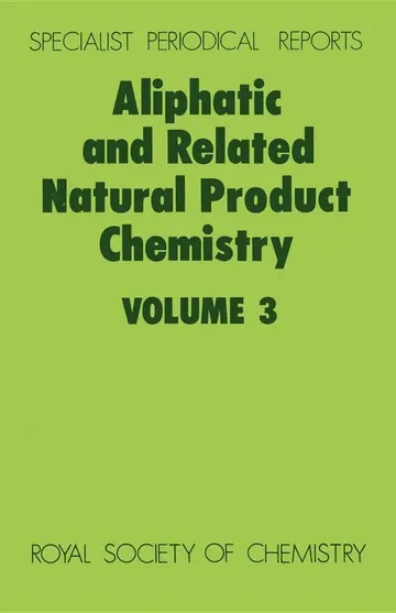 Cover of Aliphatic and Related Natural Product Chemistry