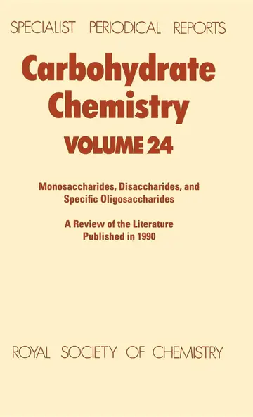 Cover of Carbohydrate Chemistry