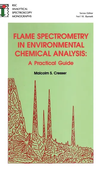Cover of Flame Spectrometry in Environmental Chemical Analysis