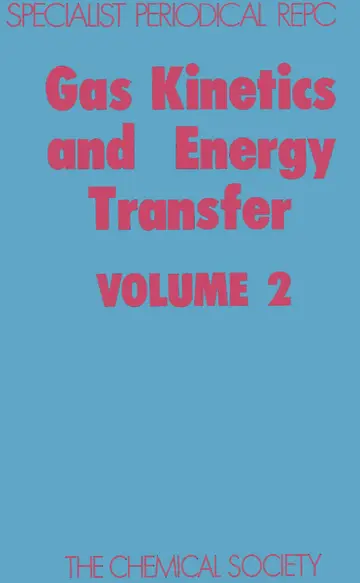 Cover of Gas Kinetics and Energy Transfer
