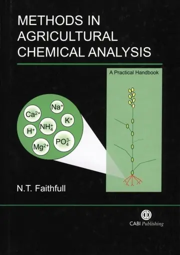 Cover of Methods in Agricultural Chemical Analysis