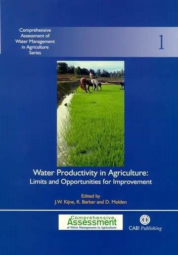 Cover of Water Productivity in Agriculture