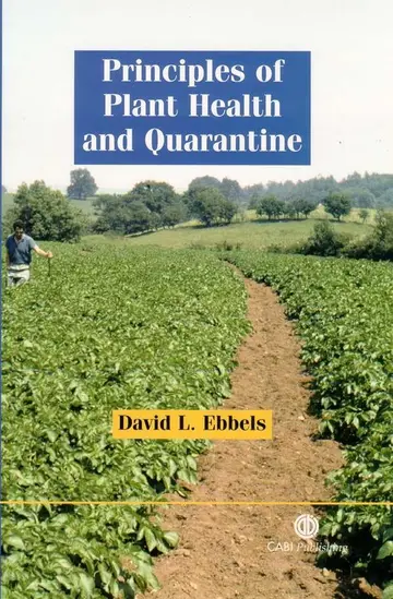 Cover of Principles of Plant Health and Quarantine