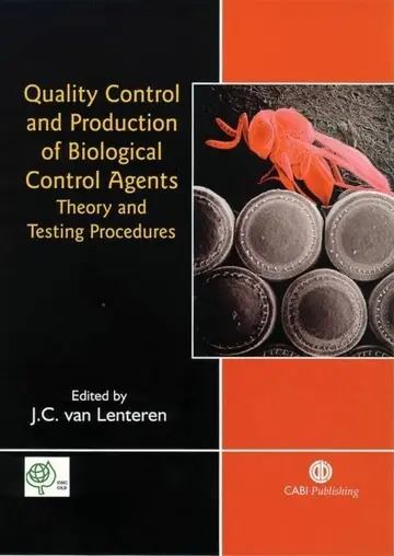 Cover of Quality Control and Production of Biological Control Agents