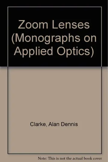 Cover of Zoom Lenses