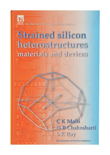 Cover of Strained Silicon Heterostructures