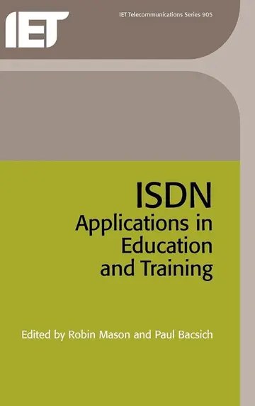Cover of ISDN Applications in Education and Training