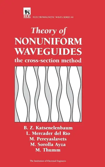 Cover of Theory of Nonuniform Waveguides