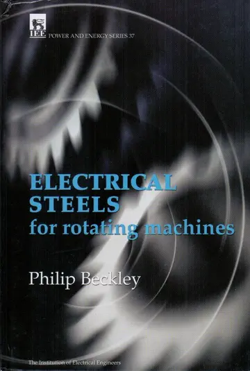 Cover of Electrical Steels for Rotating Machines