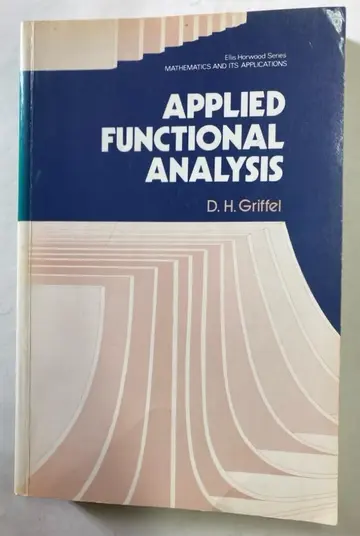Cover of Griffel Applied Functional ∗analysis∗