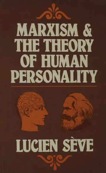 Cover of Marxism and the Theory of Human Personality