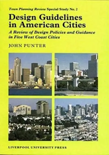 Cover of Design Guidelines in American Cities