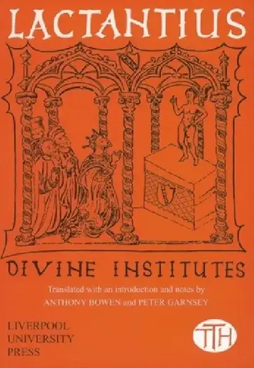 Cover of Lactantius