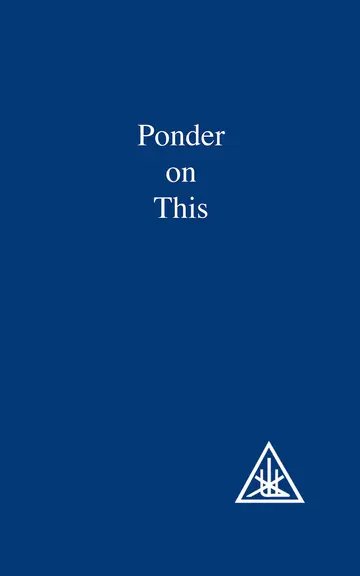 Cover of Ponder on This