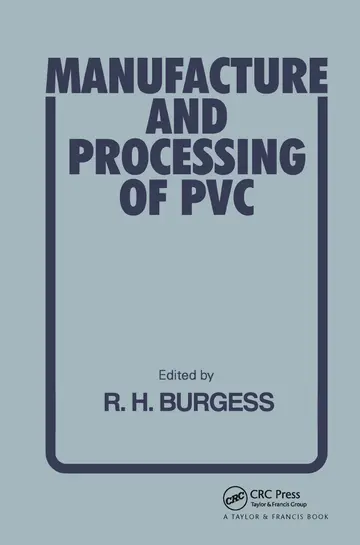 Cover of Manufacture and Processing of Pvc