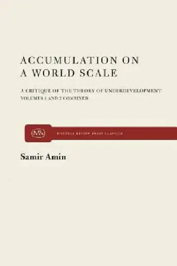 Cover of Accumulation on a World Scale