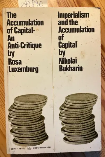 Cover of The Accumulation of Capital