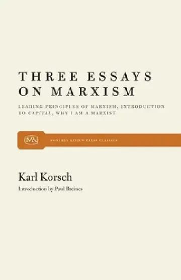 Cover of Three Essays on Marxism