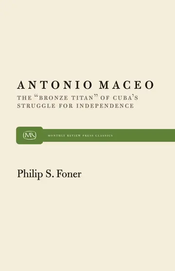Cover of Antonio Maceo