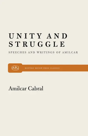 Cover of Unity and Struggle