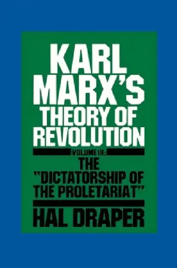 Cover of Karl Marx's Theory of Revolution III