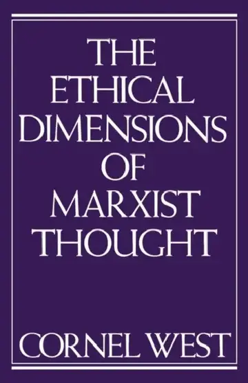 Cover of Ethical Dimensions of Marxist Thought