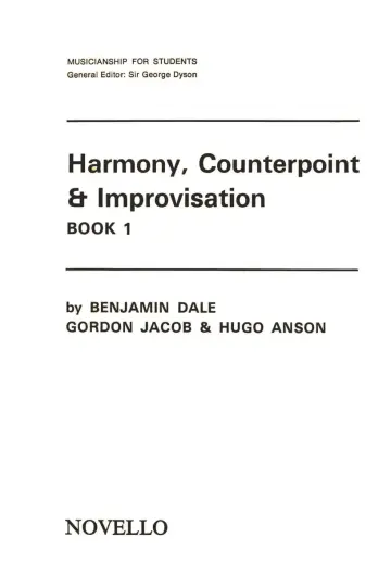 Cover of Harmony, Counterpoint and Improvisation Book 1