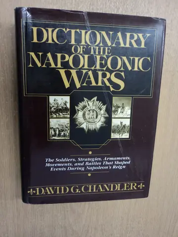 Cover of Dictionary of the Napoleonic Wars