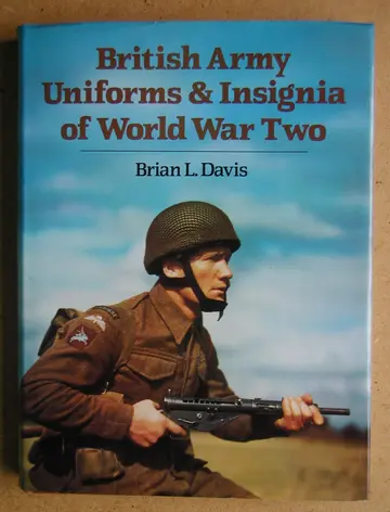 Cover of British Army Uniforms and Insignia, 1939-45