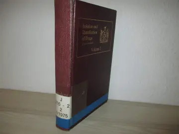 Cover of Isolation and Identification of Drugs
