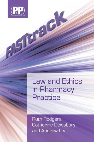 Cover of Law and Ethics in Pharmacy Practice