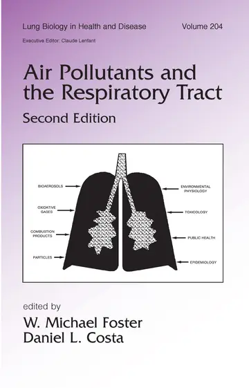 Cover of Air Pollutants and the Respiratory Tract 2E