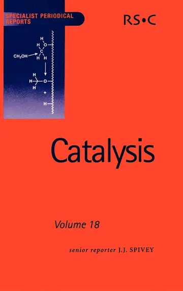 Cover of Catalysis (spr-catalysis), Volume 18
