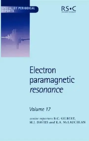 Cover of Electron Paramagnetic Resonance